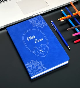 Kişiye Özel Deri Tasarım Defter TS10