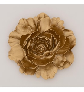 Lotus Dekoratif Çiçek Altın