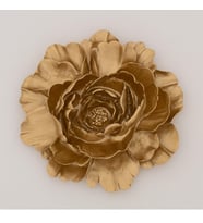 Lotus Dekoratif Çiçek Altın
