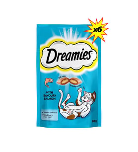 DREAMIES SALMON 60g x 6 Adet