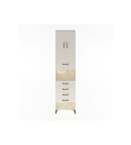Hyperion Dolap 3 Raflı 5 Çekmeceli 2 Kapaklı 60x44x243 Aytaşı-Aytaşı