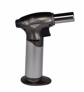 Butane Power Ayarlanabilir Torch Pürmüz Çakmak 2500 F Gümüş