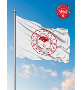 Tarım ve Orman Bakanlığı Kurum Bayrağı 150x225 cm - Raşel Kumaş 1. Kalite