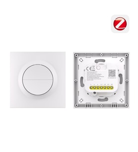 SONOFF Fusion Serisi Orb-ZBW2L Nötrsüz Zigbee 2 Kanallı Akıllı Duvar Anahtarı MINI-ZB2GS-L-E
