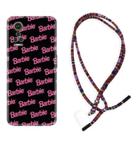 General Mobile GM 21 Pro GM 22 Pro Plus Kılıf Boyun Asklı Rasta Silikon Barbie 1404