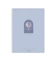 Morning Glory 4000 Çizgili Defter 26x19 cm Mavi 11111-87799