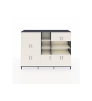 Hyperion Dolap 14 Raflı 9 Kapaklı 220x44x163 Antrasit-Aytaşı