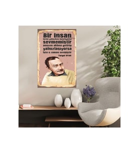 Ahşap Retro Mdf Poster , Komik Sözler , Duvar Yazıları , Manzara ,  Tarih , Edebiyat - Tbl0423