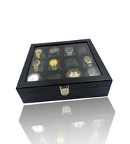 RichBox 12'Li Saat Kutusu Siyah