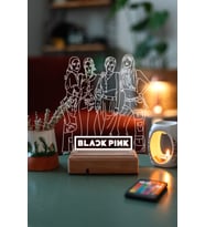 Blackpink 16 Renk Kumandalı 3D Gece Lambası