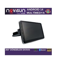 Sunplus Universal Android 10.1 Inç Tablet Hareket Edebilen Teyp Android Multimedya 2gb Ram 32GB NV-5005R (Siyah-Gri)
