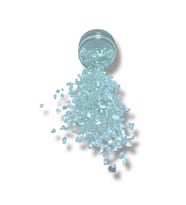 Epoksi Çalışmalarınız İçin Parlak Cam Kırıkları 4-8 mm İNCİ ŞEFFAF BEYAZ 100 gr