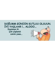 Alooo Doğum günün kutlu olsun  Hediye Kupa Love Bug-T