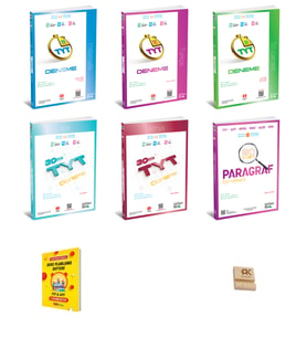 345 TYT 2026 Matematik Fen Türkçe Fizik Kimya ve Paragraf Denemeleri +Planlama Defteri ve Stand