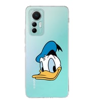 Xiaomi Mi 12 Lite Uyumlu Kapak Donald Duck Tasarımlı Şeffaf  Silikon Kılıf