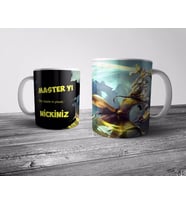 Pixxa  MASTER YI Kişiye Özel İsimli Kupa Bardak (League of Legends, LOL)