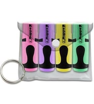 Edding Fosforlu Kalem Mini Pastel Renkler 4 Lü Poşet ED7P499PAS