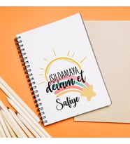 Işıldamaya Devam Et Tasarımlı Defter Kişiye Özel