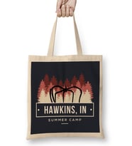 Stranger Things Hawkins Summer Camp Bez Çanta Uzun Saplı