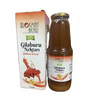 Gilaburu Nektarı Şekersiz Katkısız Boyasız Konsantre 1 lt, Lokman Aktar