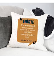 Kişiye Özel Canım Eniştem İsimli Yastık