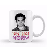 Norm Macdonald 1959   2021 Kupa Bardak Porselen