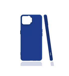 Oppo A73 Uyumlu Kılıf Zore Biye Silikon (Mavi)