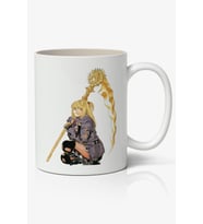 Death Note Misa Amane Anime Baskılı Beyaz Porselen Kupa Bardak