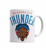 Oklahoma City Thunder  Kupa Bardak Porselen