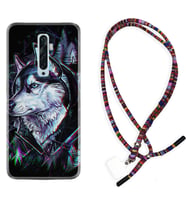 Oppo Reno 2Z 4 Lite 4 Pro 5 6 7 A31 Kılıf Boyun Asklı Rasta Silikon Dog Eyes 1761