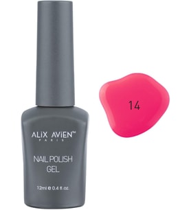 Uv Kalıcı Neon Pembe Jel Oje 14 - Gel Polish - 12 ml