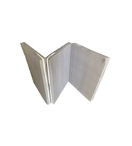 Katlanır Yer Yatağı Sünger Yatak Gri Kırçıllı 80x180 Cm-6 Cm Tek Kişilik