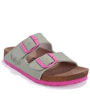 Fly Soft S901002 Su Yeşili Günlük Ortopedik Kız Çocuk Spor Terlik