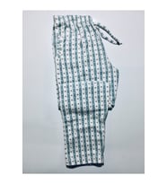 Lüx Cepli Polar Kışlık Pijama Altı (Mavi)