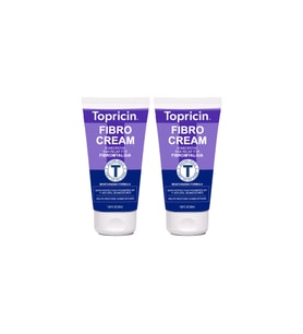 Topricin Fibro Cream 50 ml 2 Adet Sırt Bel Kas Eklemler Bacak Fıtık Ağrılarını Teskin Kremi