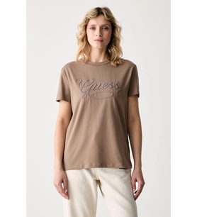 Guess Syrma Kadın Aktif Regular Fit T-Shirt