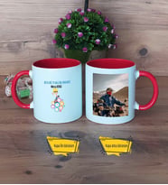 Metalurji ve Malzeme Mühendisi Kupa Bardak Kırmızı Fotoğraflı Mühendisler Günü Hediyesi