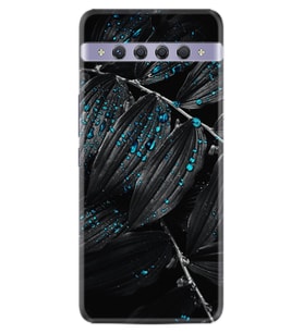 Tcl 10 Plus Kılıf Excode Silikon Desen Özel Seri Foid Green 1643