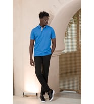 Paul Martin Regular Fit Yaka Garnili Pamuklu Polo Yaka T-shirt