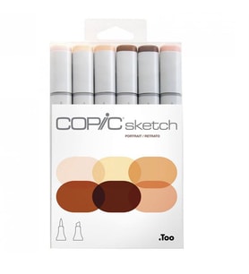 Copic Sketch Marker Seti 6lı Skin Tones 21 075 666