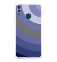 Huawei Y9 2019  Kamera korumalı Kapak Renk Cümbüşü Tasarımlı  Şeffaf Kılıf