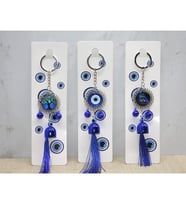 Periboia Metal Nazar Boncuğu Anahtarlık (Karışık)