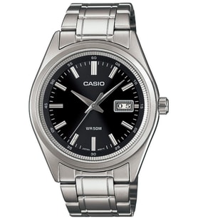 Casio MTP-B180D-1A1VDF Çelik Kasa Çelik Kordon 5 Atm Suya Dayanıklı Takvimli Metalik Renk Erkek Kol Saati