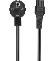 D48 1.5 Metre D48 Power Kablo Güç Kablosu 3 Pin Kutuplu HP Lenovo Asus Acer Laptop Şarj Cihazı TV Yazıcı Projektör Ekran Şarj Kablosu Tüm Notebook Şarjları Uyumlu Yonca Power Kablosu