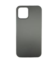 iPhone 12 Pro Max ile Uyumlu Cappy Silikon Kılıf Siyah