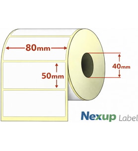 80X50 Mm Termal Etiket, Barkod/Adres/Kargo Termal Etiketleri, Zebra Diğer Yazıcılarla Uyumlu