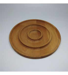 Buco 3 Gözlü Yuvarlak Çerezlik Kahvaltılık 25cm
