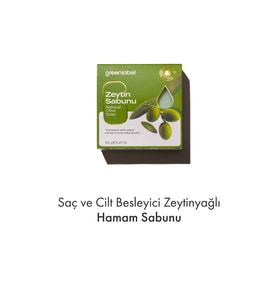 Greenlabel Zeytinyağı Sabunu Natural Saç Ve Cilt Besleyici 120gr.