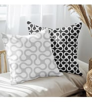 eJOYA Modern Tasarımlı 2'li Yastık İçi Ve Kırlent Kılıfı 45cm 113493
