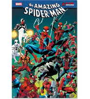 Erik Poster Sanatsal Baskı Marvel Spiderman Poster Dekorasyon Oturma Odası veya Yatak Odası Dekorasyonu - Dekorasyon Odası - Boyut 61 x 91,5 - Resmi Marvel Taraftar Ürünü